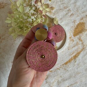 duże lekkie kolczyki