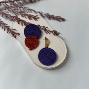 asymetryczne kolczyki koła lekkie